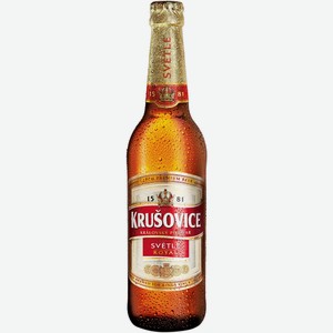 Пиво  Крушовице  св. 4,2% ст/б 0,45л