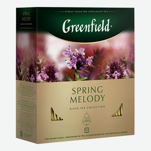 Чай черный Greenfield Spring Melody в пакетиках 1,5 г х 100 шт