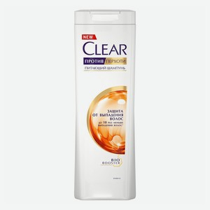 Шампунь Clear Защита против выпадения волос с витамином В3 и аминокислотами 400 мл