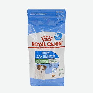 Сухой корм Royal Canin Mini Puppy с птицей и рисом для щенков мелких пород 2 кг