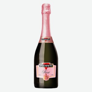 Millstream Напиток винный PICANTI ROSE(ПИКАНТИ РОЗЕ)  газированный п/сл, 750 мл