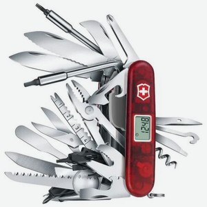 Нож Victorinox SwissChamp, 91 мм, 33 функции, красный