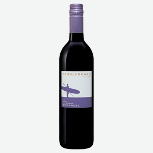Вино Paddleboard Cellars Зинфандель ординарное сортовое красное сухое США, 0,75 л