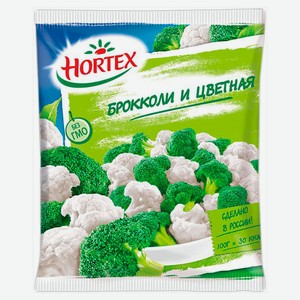 Смесь овощная Hortex брокколи и цветная капуста замороженная, 400 г