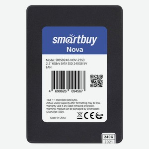 Внутренний жесткий диск SmartBuy 2,5, 240GB