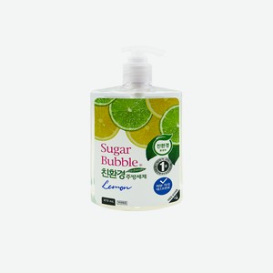 Средство для мытья посуды Sugar Bubble экологичное лимон 470 мл