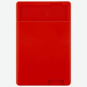 Кардхолдер для смартфона Barn&Hollis силикон крепление 3М красный (УТ000031285)