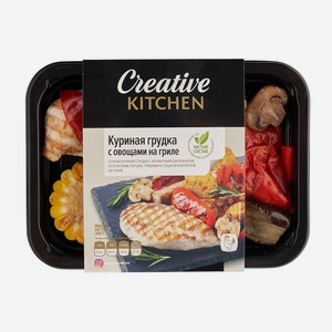 Филе куриное Creative Kitchen с овощами гриль, 240г Россия