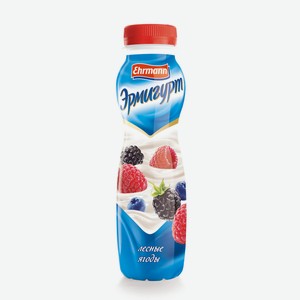 Напиток йогуртный Эрмигурт лесные ягоды 1.2%, 290мл