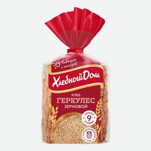 Хлеб Хлебный Дом Геркулес зерновой в нарезке 250 г
