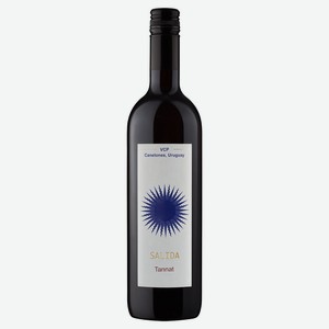 Вино Salida Tannat красное сухое Уругвай, 0,75 л