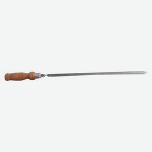Шампур с деревянной ручкой Grillux 76х1,5 см
