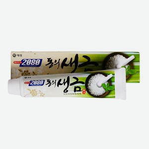 Зубная паста Dental clinic лечебные травы-биосоли 2080, 120г Южная Корея