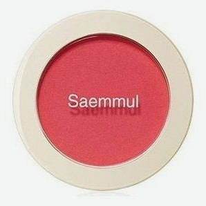Однотонные румяна Saemmul Single Blusher 5г: PK01 Bubblegum Pink