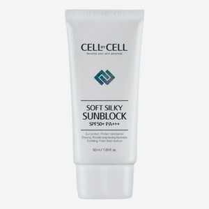 Солнцезащитный крем для лица Soft Silky Sunblock SPF50+ PA+++ 50мл