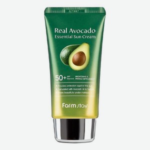 Солнцезащитный крем для лица с экстрактом авокадо Real Avocado Essential Sun Cream SPF50+ PA++++ 70г