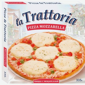 Пицца La Trattoria с моцареллой 335г