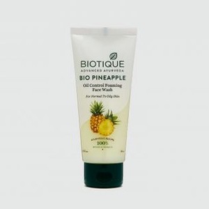 Пенка для умывания с экстрактом ананаса BIOTIQUE Bio Pineapple Face Wash 50 мл