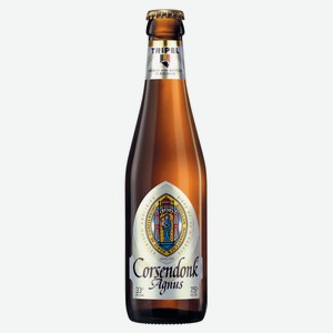 Пиво Corsendonk Agnus Tripel светлое фильтрованное 7,5%, 330 мл