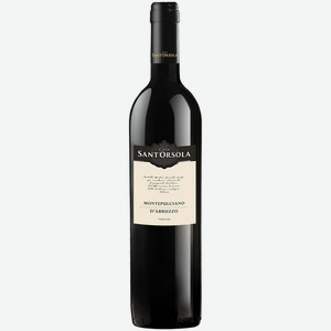 Вино  Сант Орсола  Монтепульчано д Абруццо, 750 мл, Красное, Сухое
