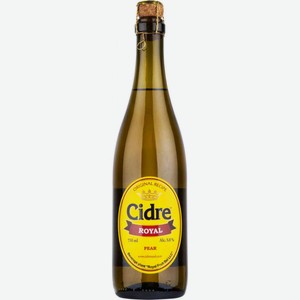 Сидр Cidre Royal Яблочный с грушей 5 % алк., Беларусь, 0.75 л
