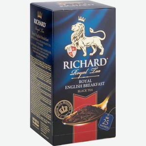 Чай чёрный Richard Royal English Breakfast, 25×2 г