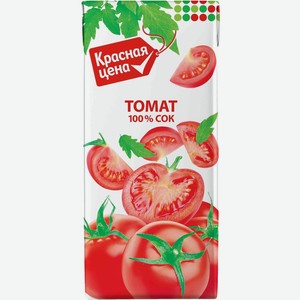 Сок Красная цена Томат, 950 мл