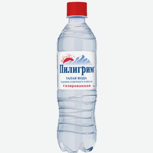 Вода минеральная Пилигрим газированная, 1.5 л