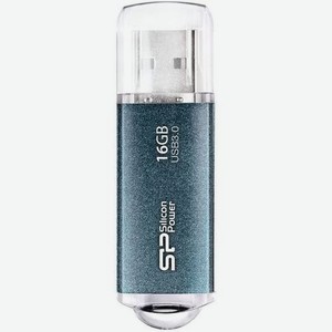 Флешка USB Silicon Power Marvel M01 16ГБ, USB3.0, синий [sp016gbuf3m01v1b]