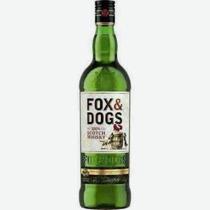 Виски Фокс Энд Догс 40% 0,7л