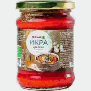 Икра Грибная Spar С Овощами 260г