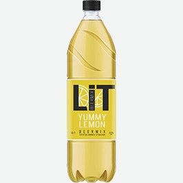 Пивной Напиток Лит, Лимон, 1,3 Л