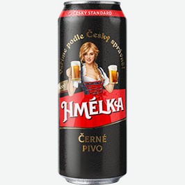 Пиво Хмелка, Тёмное, Фильтрованное, 0,45 Л