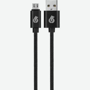 Кабель uBear Cord micro-usb USB-A DC03BL01-AM 1,2 м Black