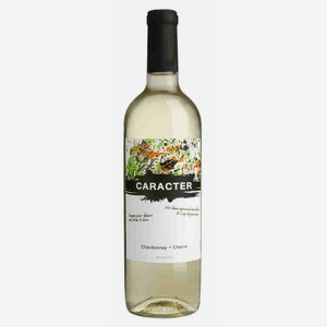 Вино Bodegas Santa Ana Caracter Chardonnay-Chenin белое сухое, 0.75л Аргентина