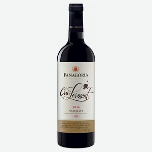 Вино Fanagoria Cru Lermot Saperavi красное сухое Россия, 0,75 л