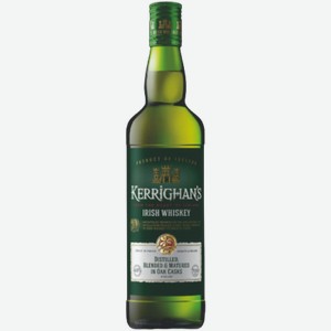 Виски KERRIGHAN S irish whiskey 0.7л