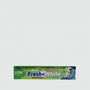 Паста зубная для защиты от кариеса прохладная мята LION Fresh & White 160 гр