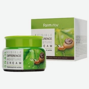Крем увлажняющий с муцином улитки FarmStay Snail Visible Difference Moisture Cream, 100g