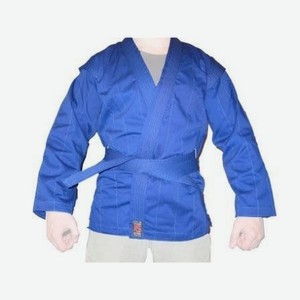 Куртка Для Самбо Синяя Р 36 Хл 100% 530-580 Г/М2 (00010470)