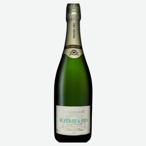 Игристое вино M. Ferat & Fils Blanc de Blancs Premier Cru белое брют Франция, 0,75 л