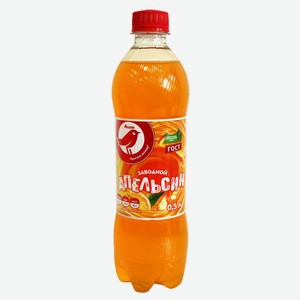 Напиток сильногазированный АШАН Красная птица Оранж безалкогольный, 500 мл