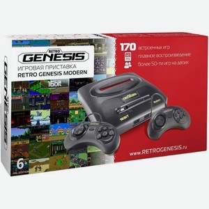 Игровая консоль RETRO GENESIS Modern +170 игр PAL Edition