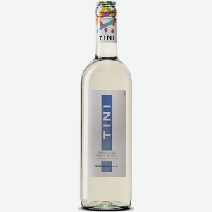 Вино  ТИНИ  Греканико Пино Гриджио, 2020, 2020, 750 мл, Белое, Полусухое
