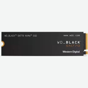 SSD накопитель WD Black SN770 WDS200T3X0E 2ТБ, M.2 2280, PCI-E 4.0 x4, NVMe, M.2