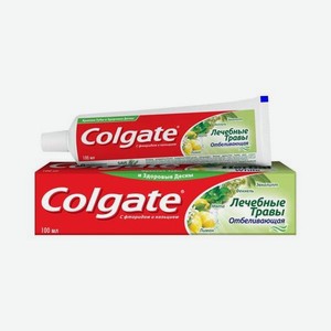 Зубная паста <Colgate> Лечебные травы отбеливающая 100мл Бразилия