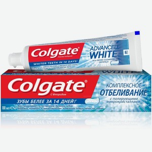 Зубная паста <Colgate> Комплексное отбеливание 100мл Польша