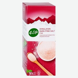 Соль Гималайская 4Life розовая, 500 г