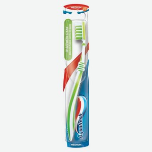 Зубная щетка Aquafresh In-Between Clean средняя жесткость, 1 шт