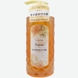 Гель для душа скрабирующий Еснау цветы апельсина парфюм Гуанчжоу Вэйцзя п/у, 500 мл
